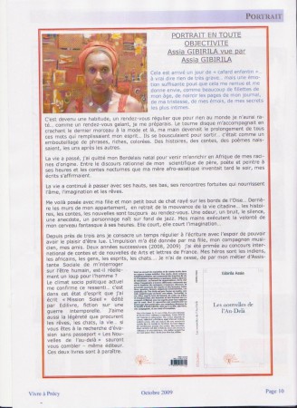 le journal de Precy octobre 2009